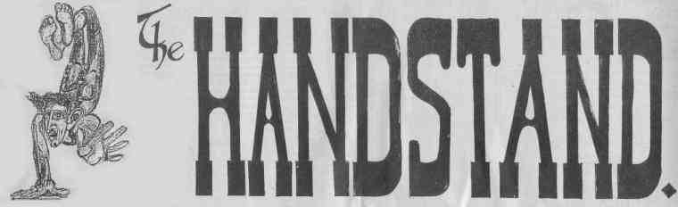 Handstand banner